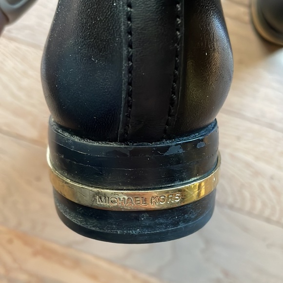 Michael Kors Black Leather Boots - Picture 13 of 15